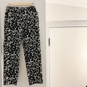 Charter Club Women's Black and White Pants